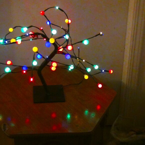 River of Goods Blooming Cherries LED Tree 18" Connected with 20ft Cord - Picture 4 of 12